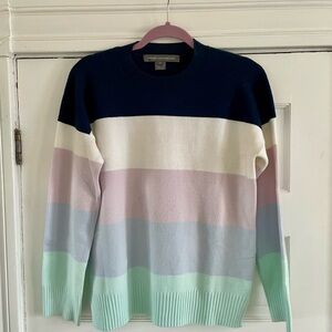 French Connection Color Block Sweater